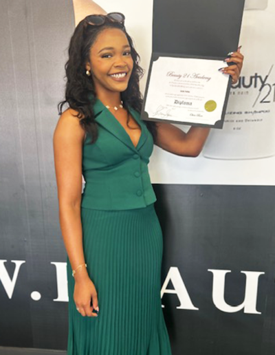 Beauty 21 Academy Students