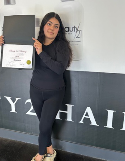 Beauty 21 Academy Students