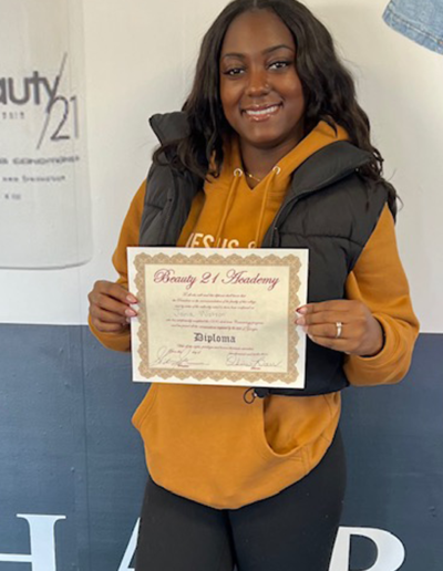 Beauty 21 Academy Students