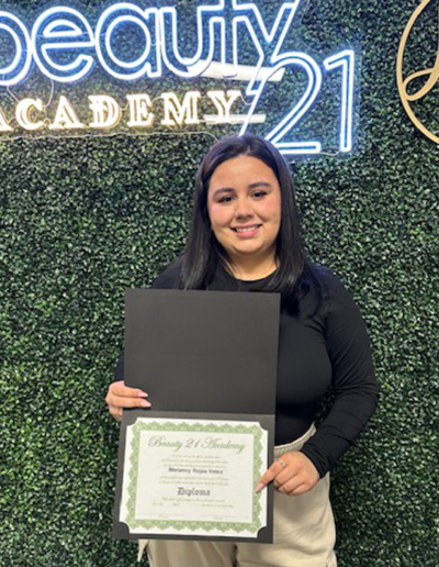 Beauty 21 Academy Students