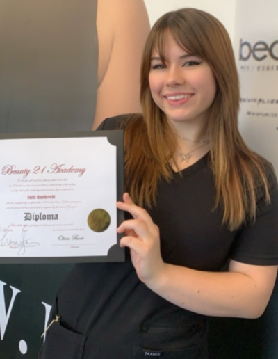 Beauty 21 Academy Students